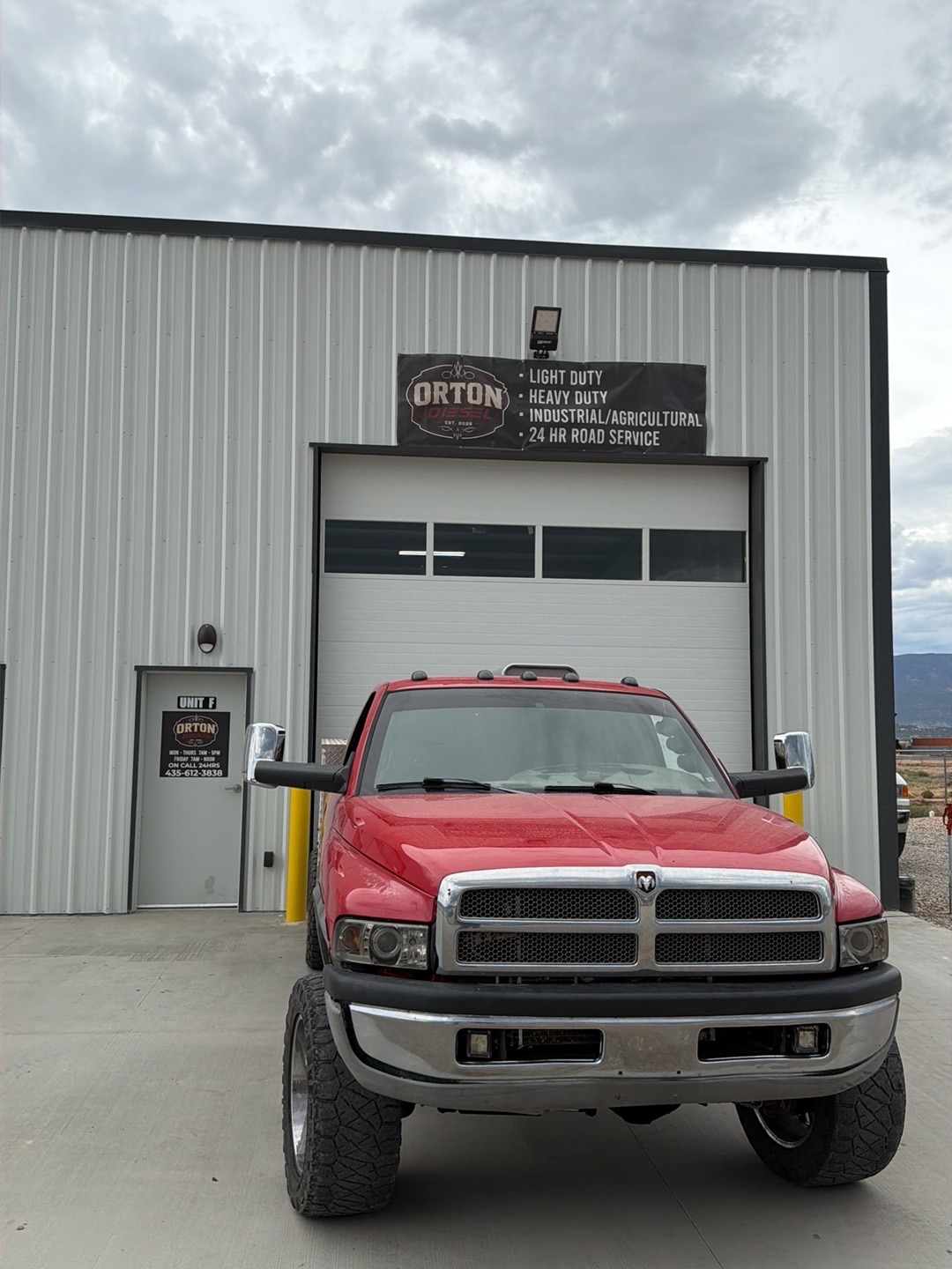 Orton Diesel shop in Cedar City, Utah